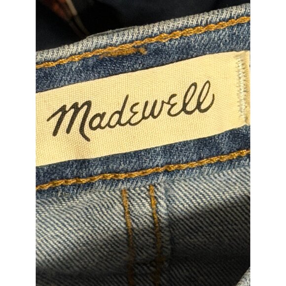 Madewell 10" High-Rise Skinny Jeans In Tencel Denim With Magic Pockets Button Fl - Picture 3 of 12